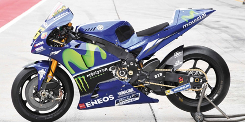 Yamaha YZR-M1 2017 Moto GP Valentino ROSSI Movistar Yamaha MotoGP Team 1:18 Yamaha YZR-M1 2017 Moto GP Valentino ROSSI Movistar Yamaha MotoGP Team 1:18